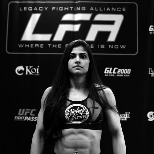 Michele Oliveira Atleta de MMA da Nova Uni o